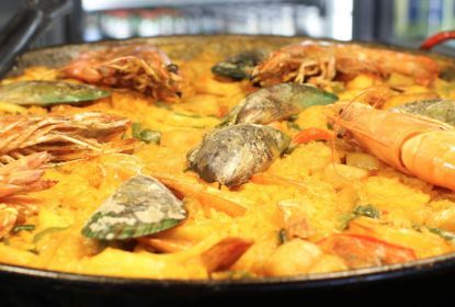 Paella marinera